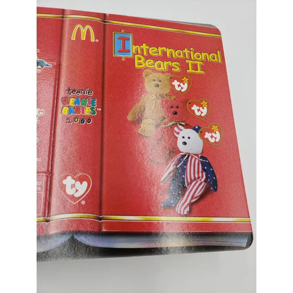 Ty McDonalds Teenie Original Beanie Spangle the Bear - New in Box